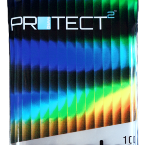 pack of graded slab sleeves with bright blue, red and green colours